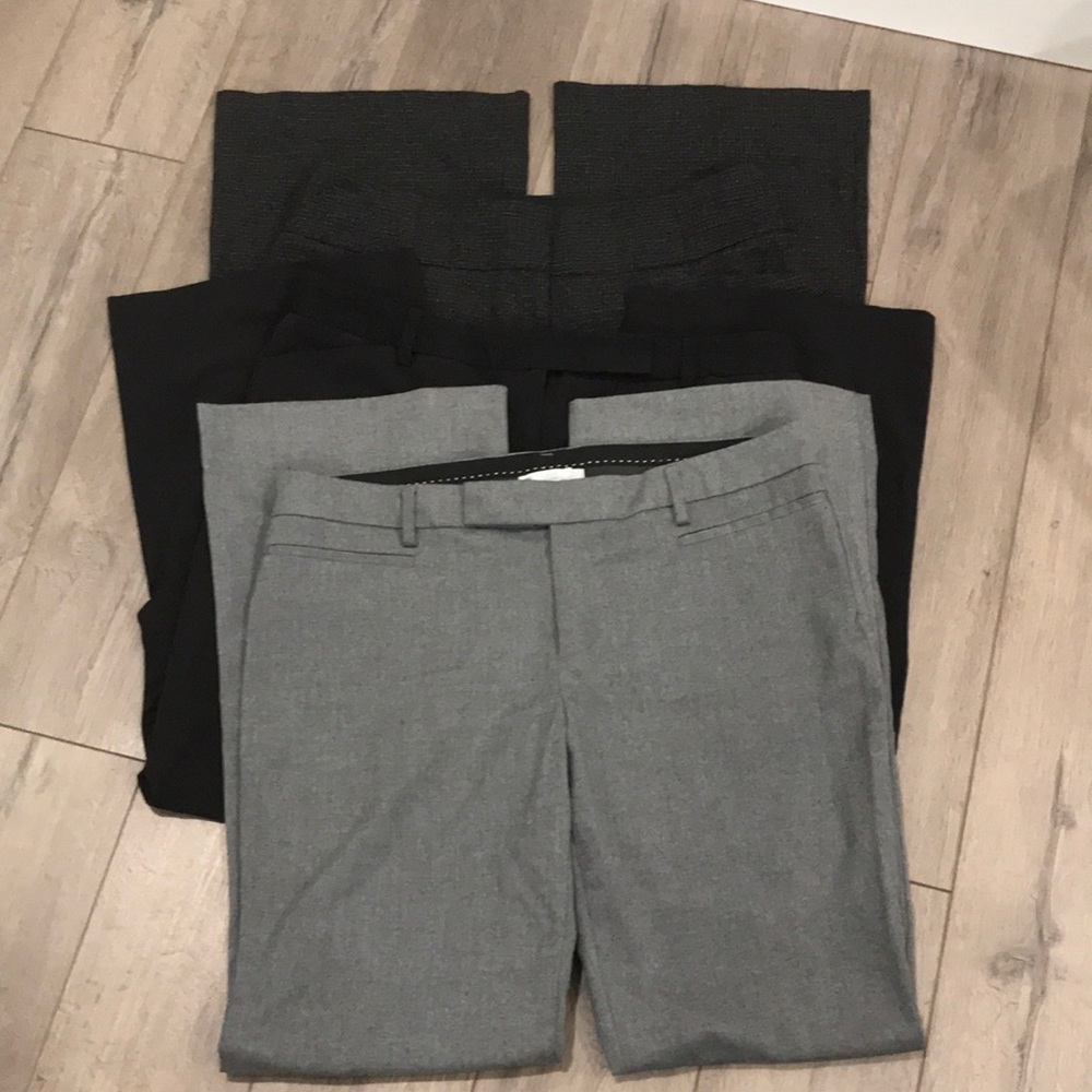 Lot of size 12 dress pants, gap, limited, express